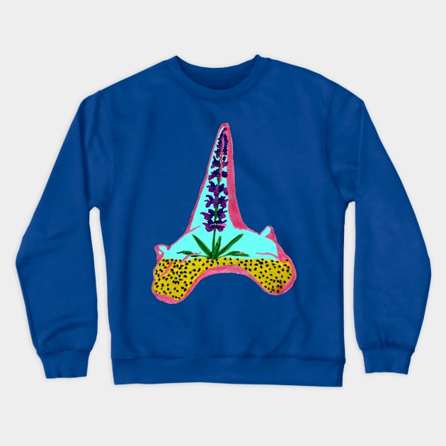 Shark Tooth Terrarium 4 Crewneck Sweatshirt by RaLiz
